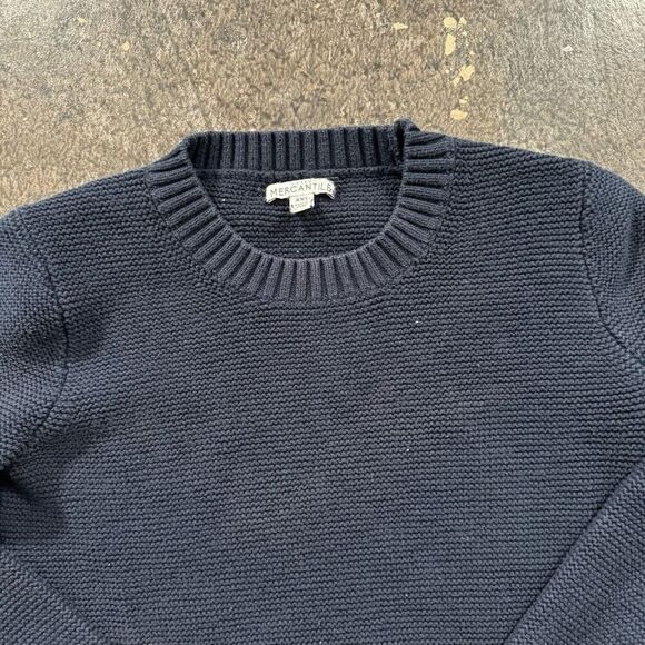 J. Crew Mercantile Women’s Blue Knit Sweater Size XXS Blue Color Round Neck - Picture 2 of 12